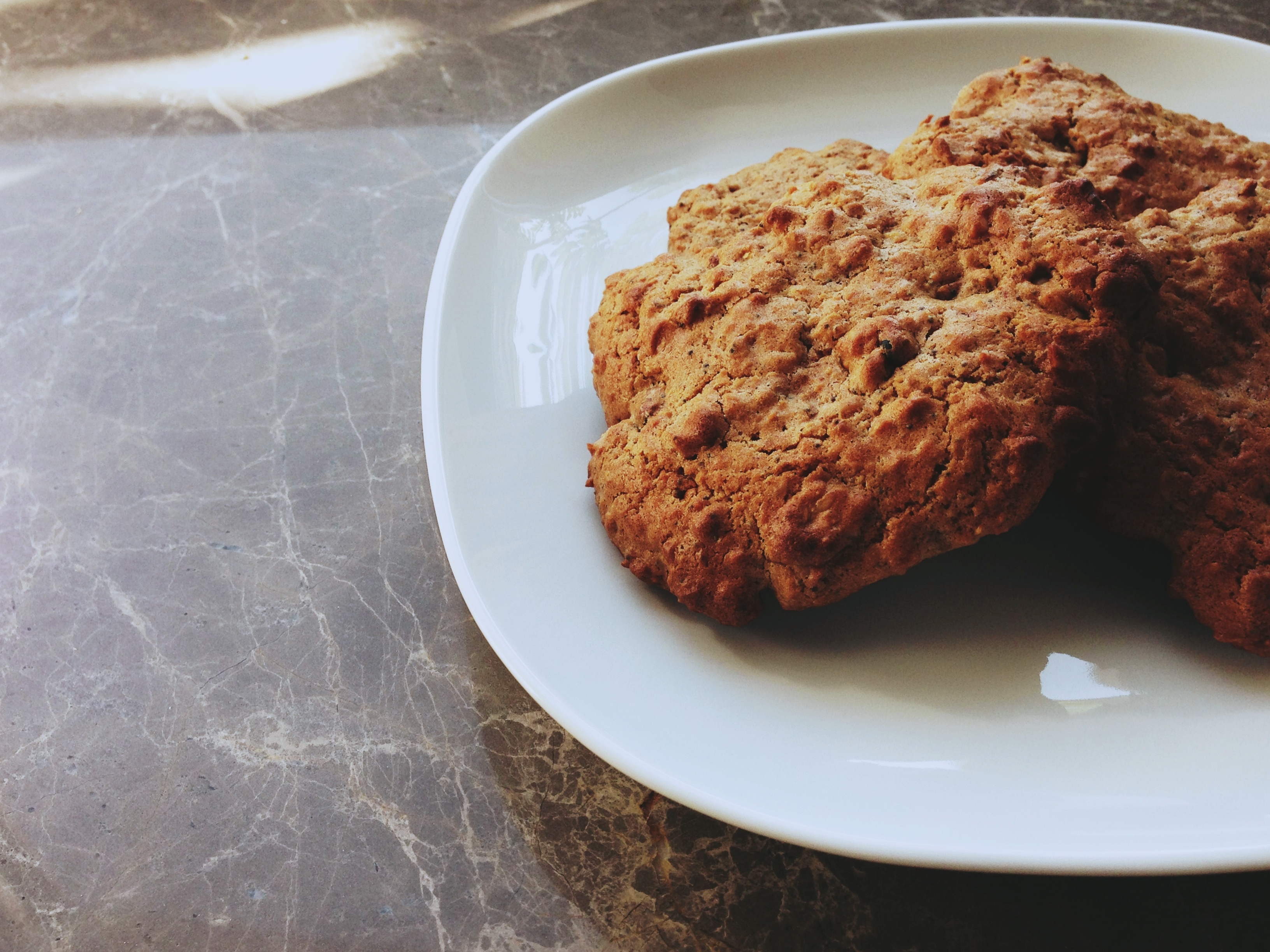 Fructose free recipes: oatmeal spice cookies // Fructosearme Rezepte: Hafer-Gewürz-Kekse // Fructopia.de