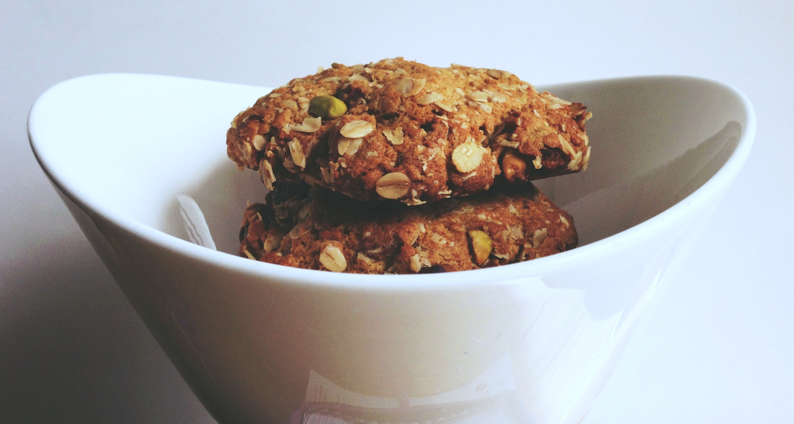 Fructose free recipes: oatmel muesli cookies // Fructosearme Rezepte: Hafer-Müsli-Kekse // Fructopia.de