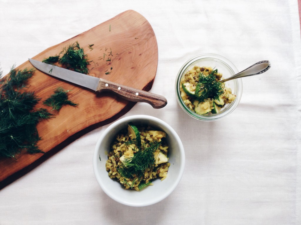 Heal your guts with this fodmap friendly ayurveda rice bowl // Fructosefreies Heilfasten mit ayurvedischem Kitchari // Fructopia.de