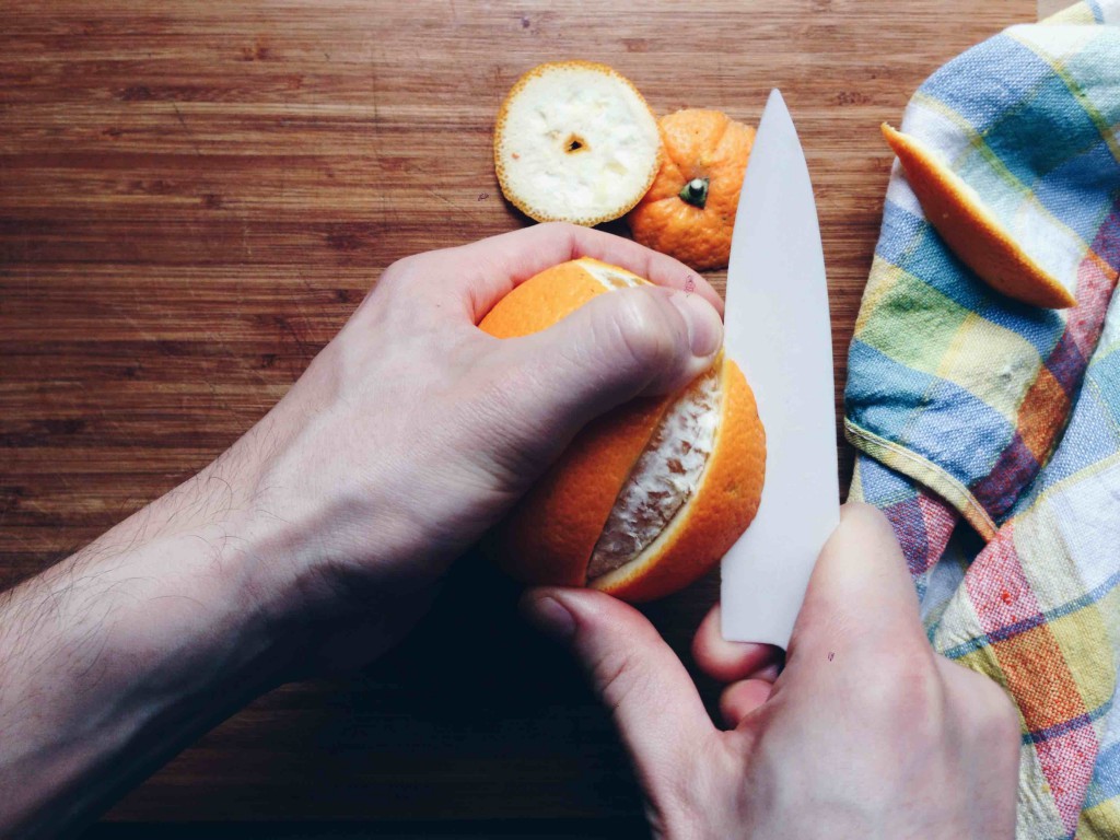 Orangen-Upcycling: Verwandlet Orangenschalen in einen fructosefreien Snack // Fructopia.de