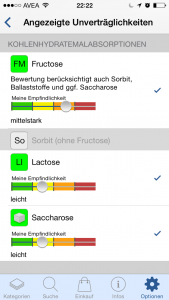 App-Review: Food Intolerances - Histamin, Fructose and more. A handy guide for your phone / Erfahrungsbericht: Histamin, Fructose & Co. - Eine App für den Alltag // fructopia.de