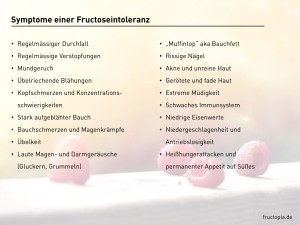 Fructoseintoleranz: Alle Symptome Und Beschwerden auf einen Blick